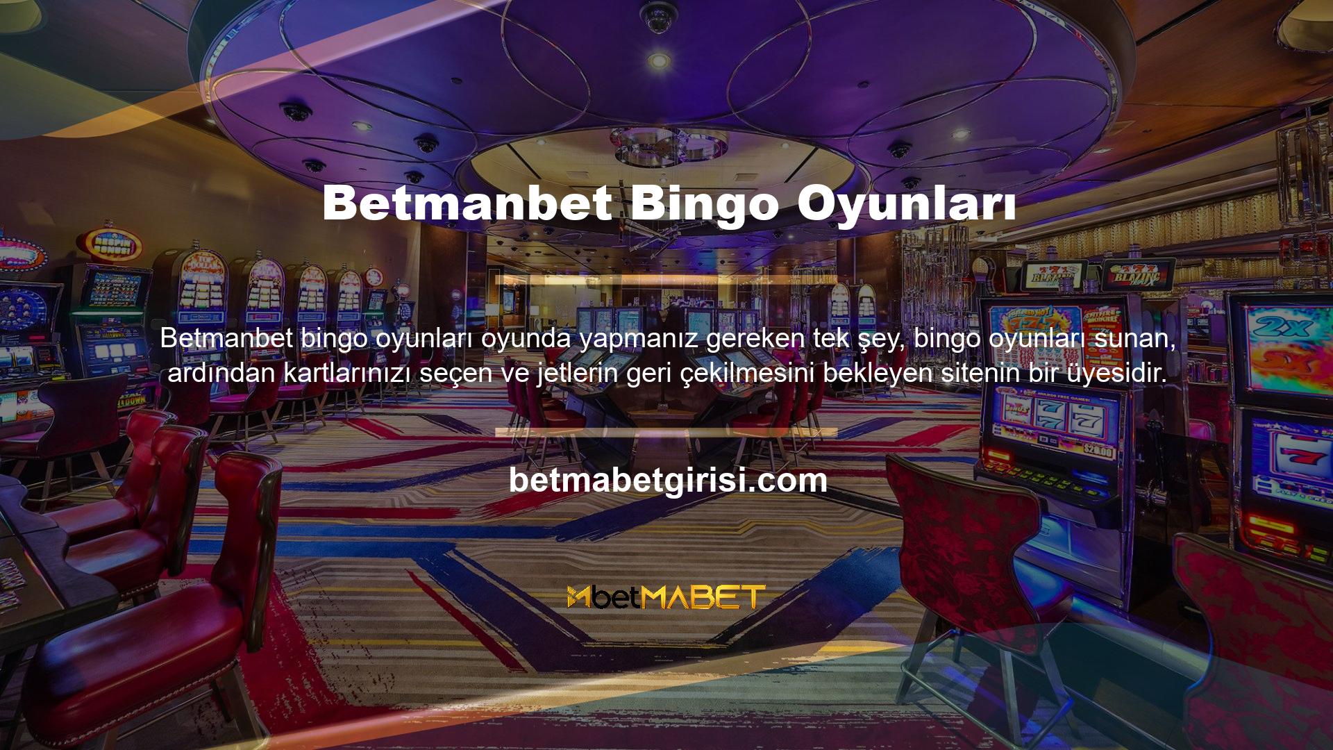Bingo öğrenmek yeni başlayanlar için kolaydır